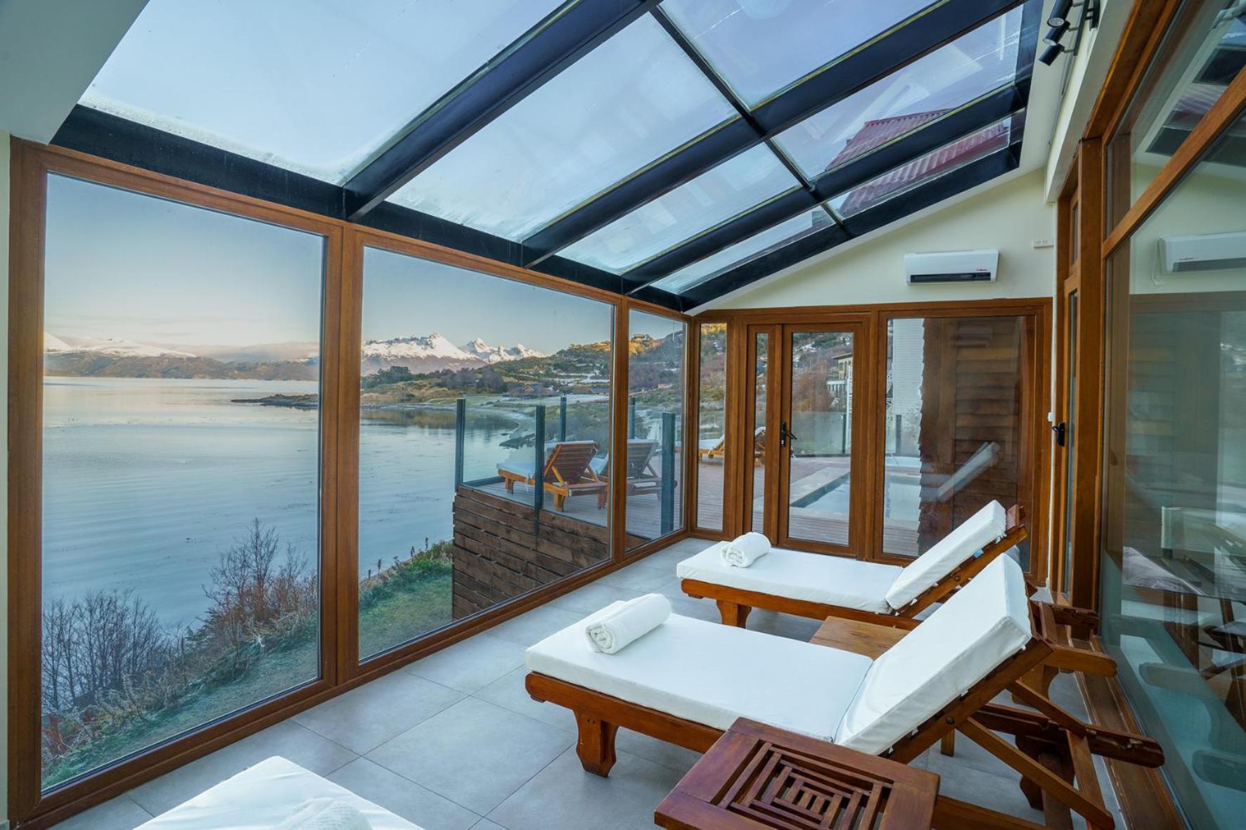 Los Cauquenes Resort + Spa + Experiences Ushuaia Esterno foto