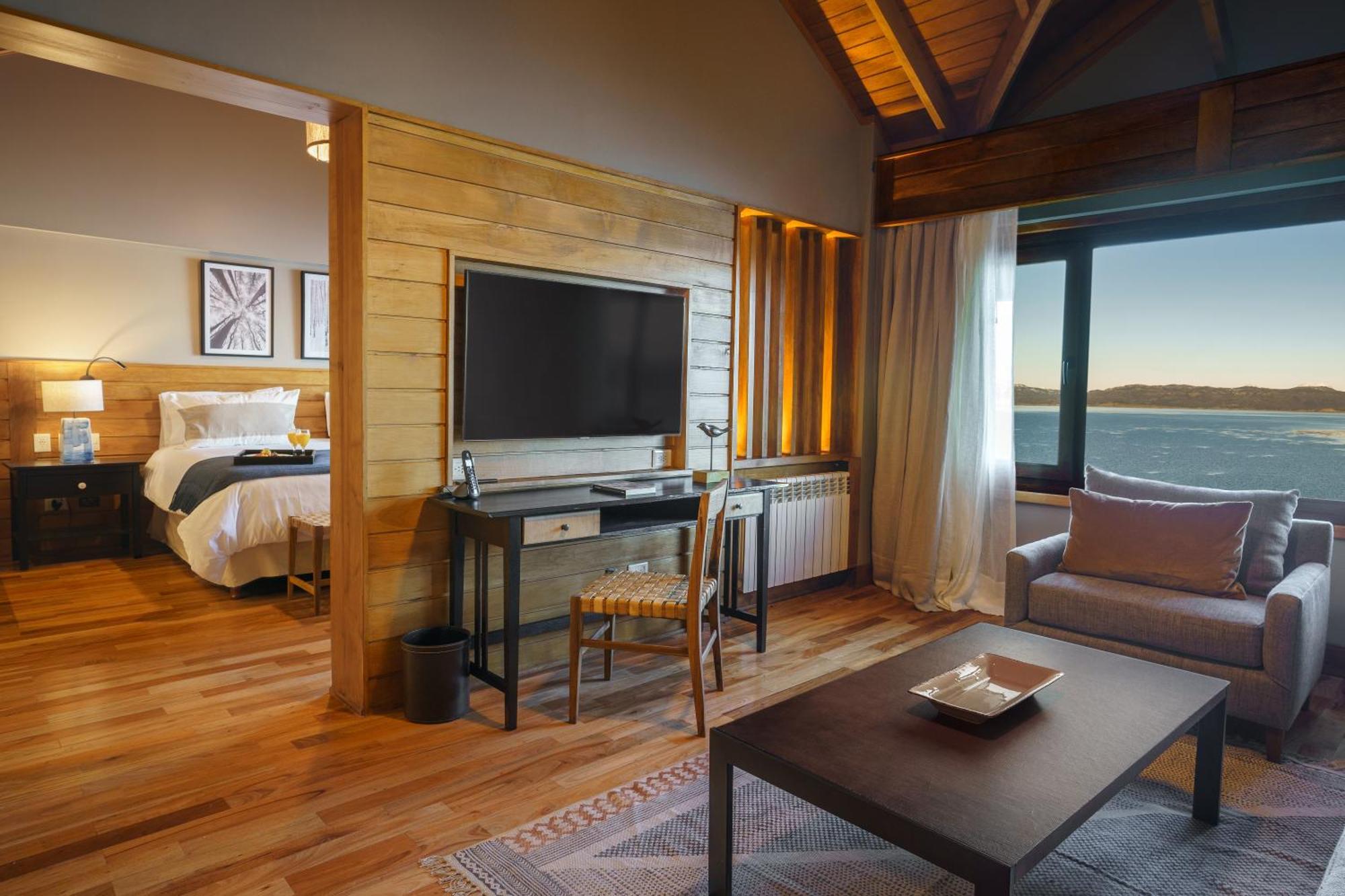 Los Cauquenes Resort + Spa + Experiences Ushuaia Esterno foto